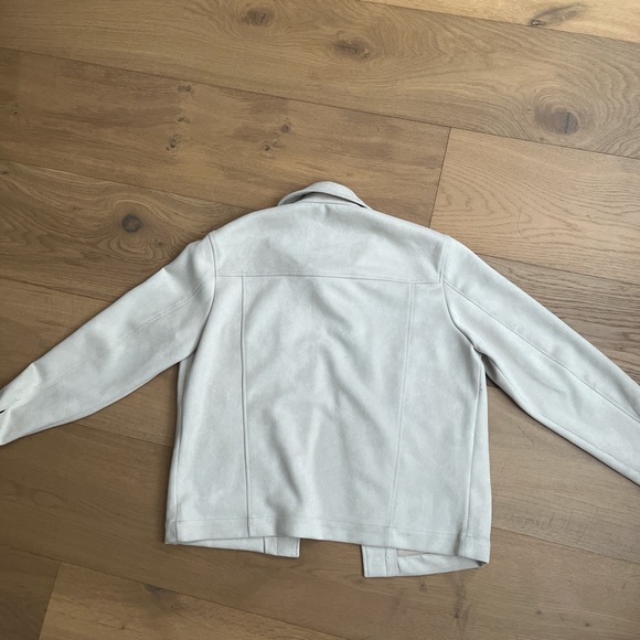 Zara Beige Button-Up Jacket - Picture 2 of 3